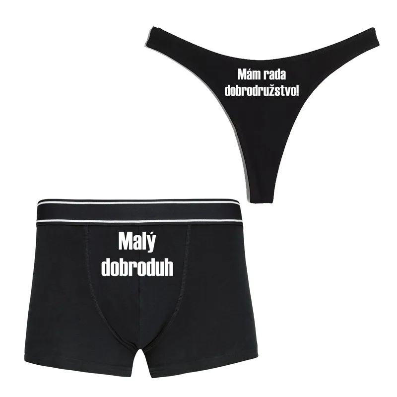 Spodné prádlo „Dobrodružstvo“ (2pack)
