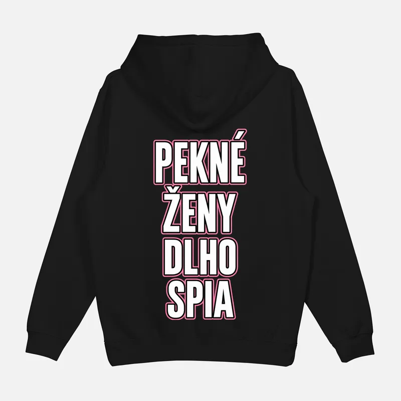 Mikina „Pekné ženy dlho spia“