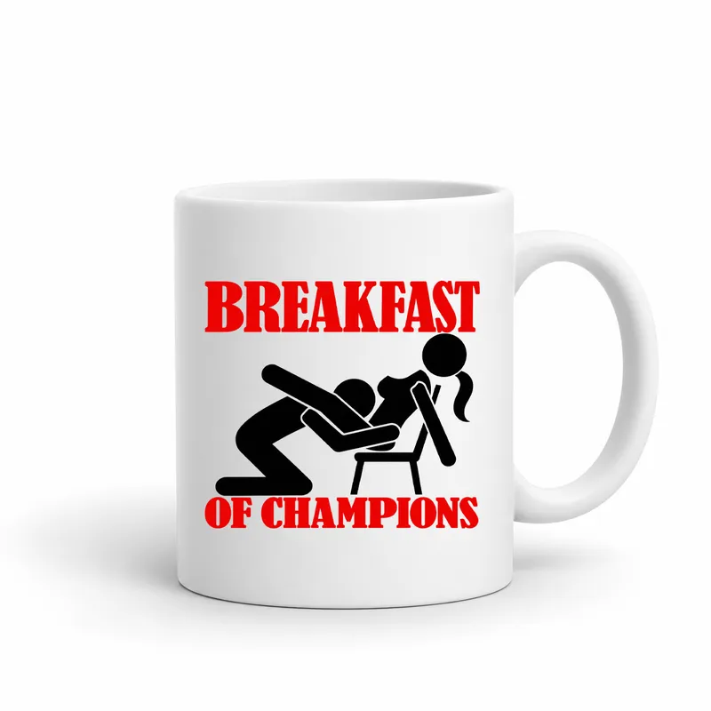 Hrnček „Breakfast of champions“