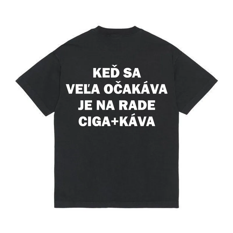 Tričko „Keď sa veľa očakáva“
