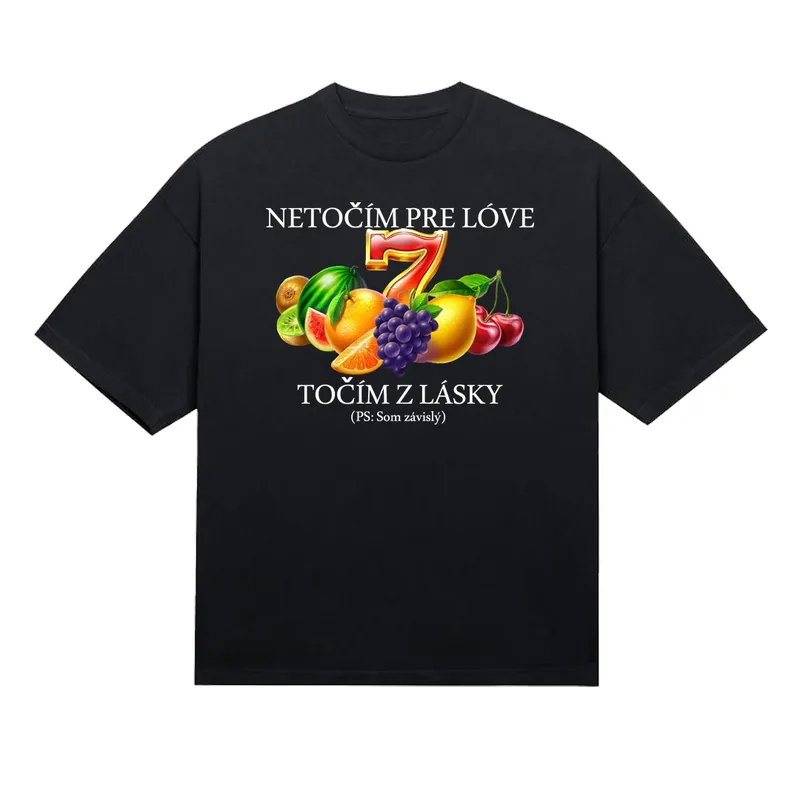 Tričko „Točím z lásky“