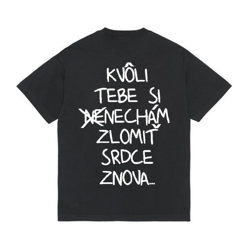 Tričko „Nenechám zlomiť srdce“