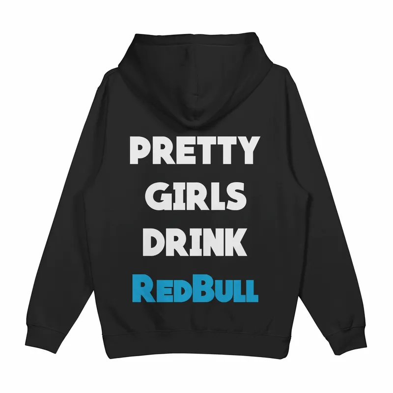 Mikina „Pretty girls drink RedBull“