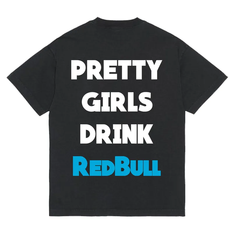 Tričko „Pretty girls drink RedBull“