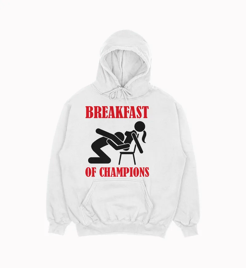 Mikina „Breakfast of champions“