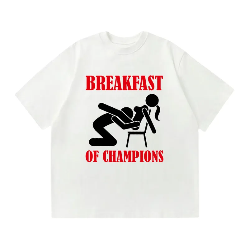 Tričko „Breakfast of champions“