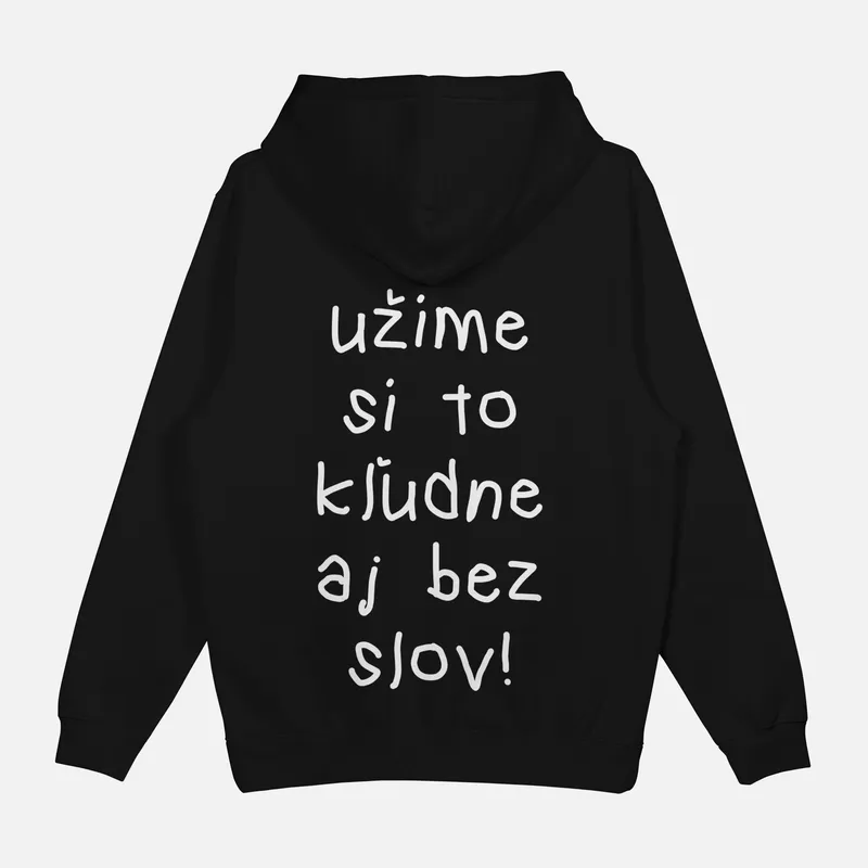 Mikina „Bez slov“