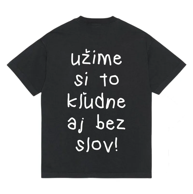 Tričko „Bez slov“