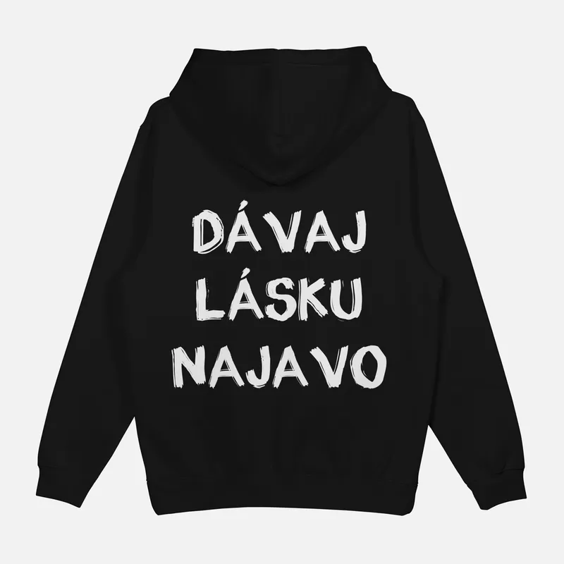 Mikina „Dávaj lásku najavo“