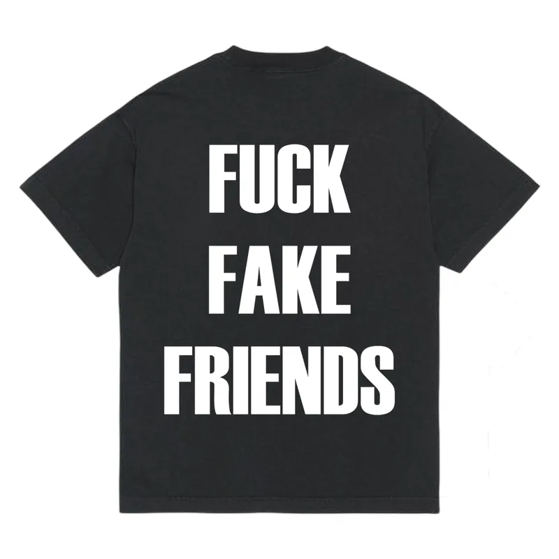 Tričko „Fuck fake friends“