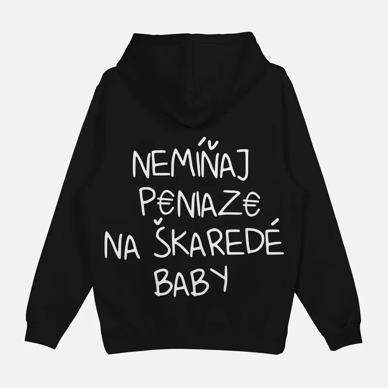 Mikina „Nemíňaj peniaze“