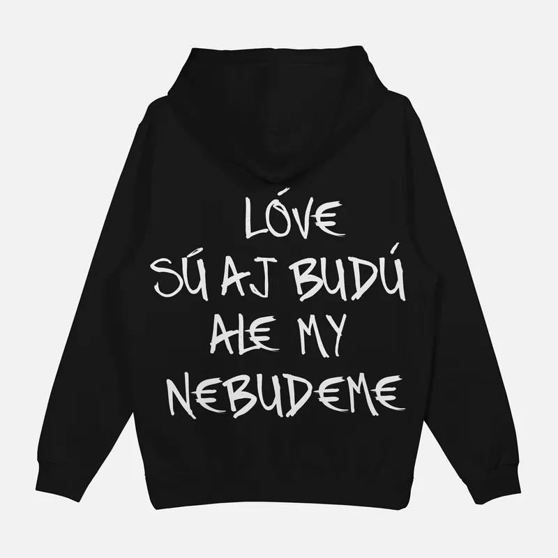 Mikina „Lóve sú aj budú“