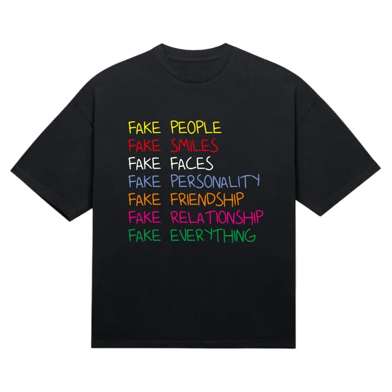 Tričko „Fake everything“