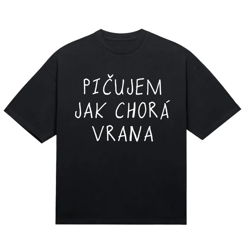 Tričko „Chorá vrana“