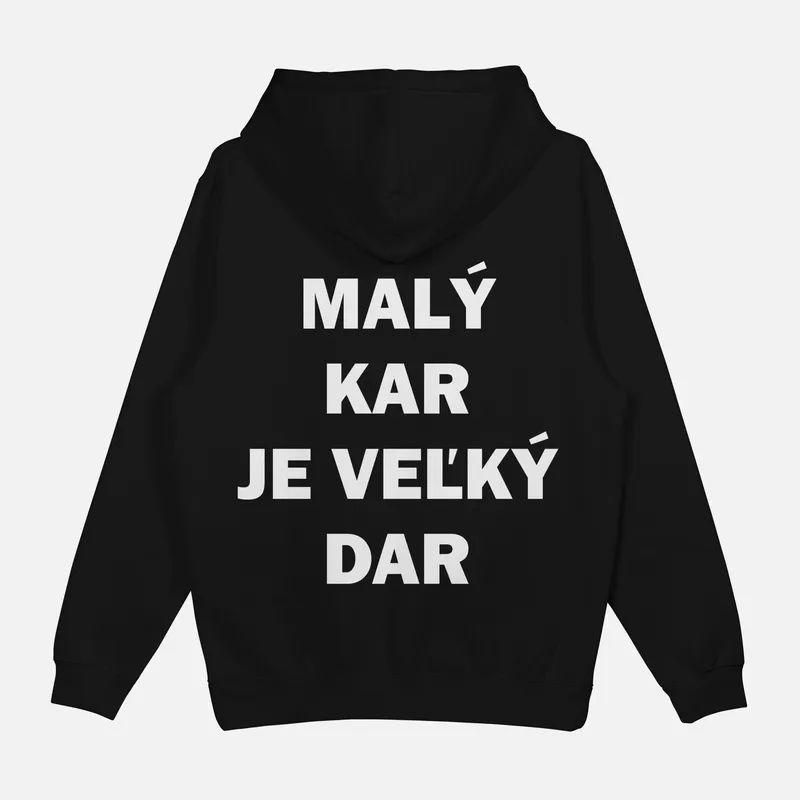 Mikina „Malý kar je veľký dar“