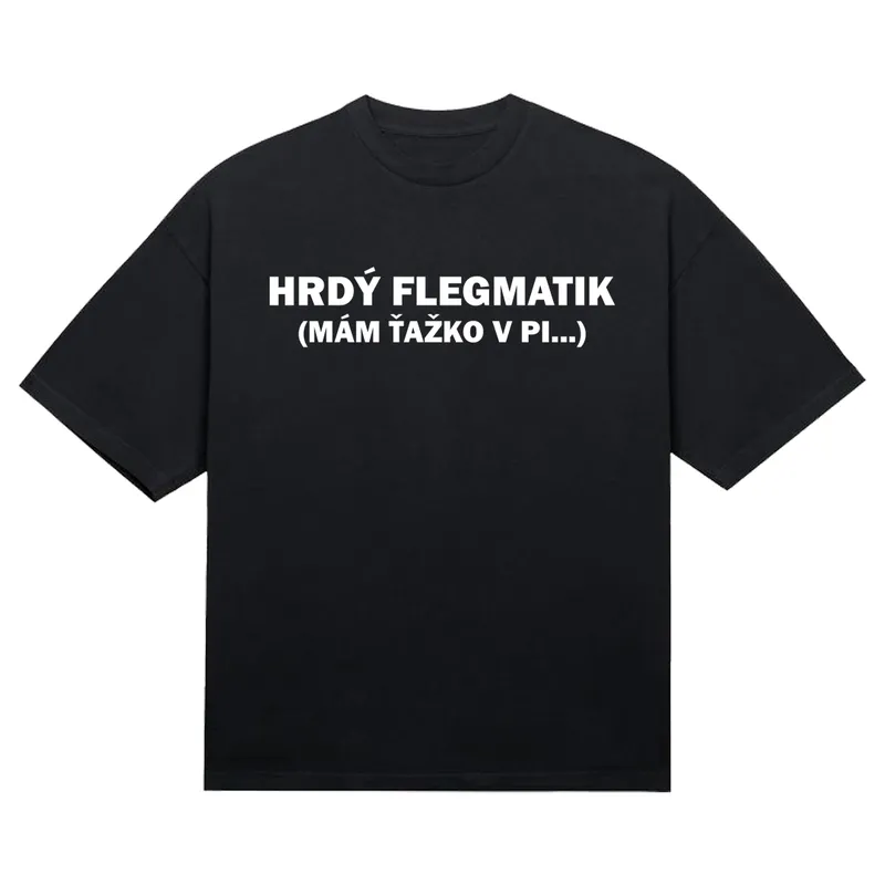 Tričko „Hrdý flegmatik“