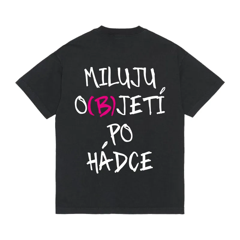 Tričko „Miluju objetí po hádce“
