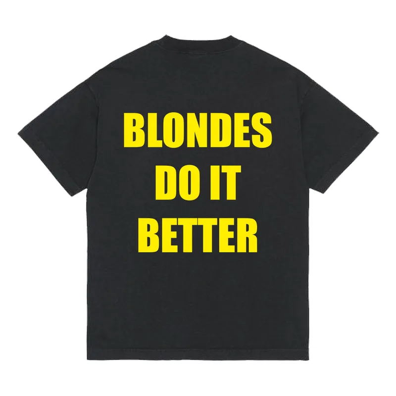 Tričko „Blondes do it better“