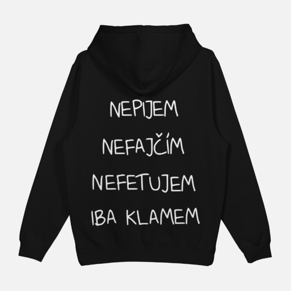 Mikina "Nepijem nefajčím nefetujem"