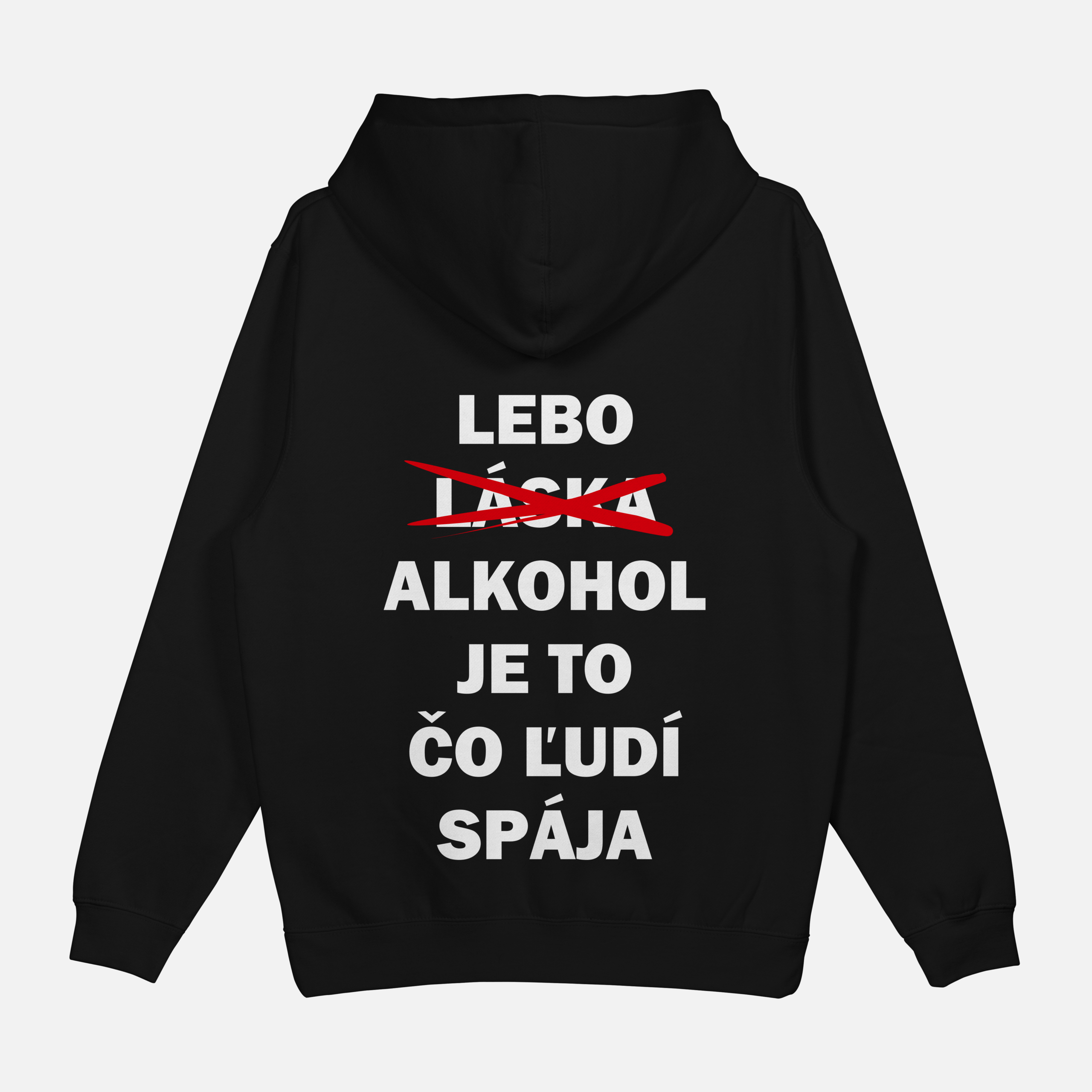 Mikina "Alkohol ľudí spája"