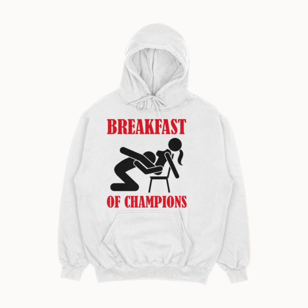 Mikina "Breakfast of champions"