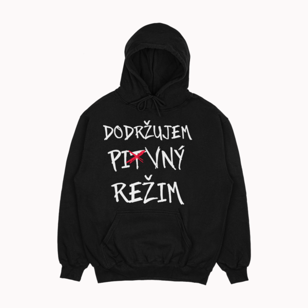 Mikina "Dodržujem pivný režim"