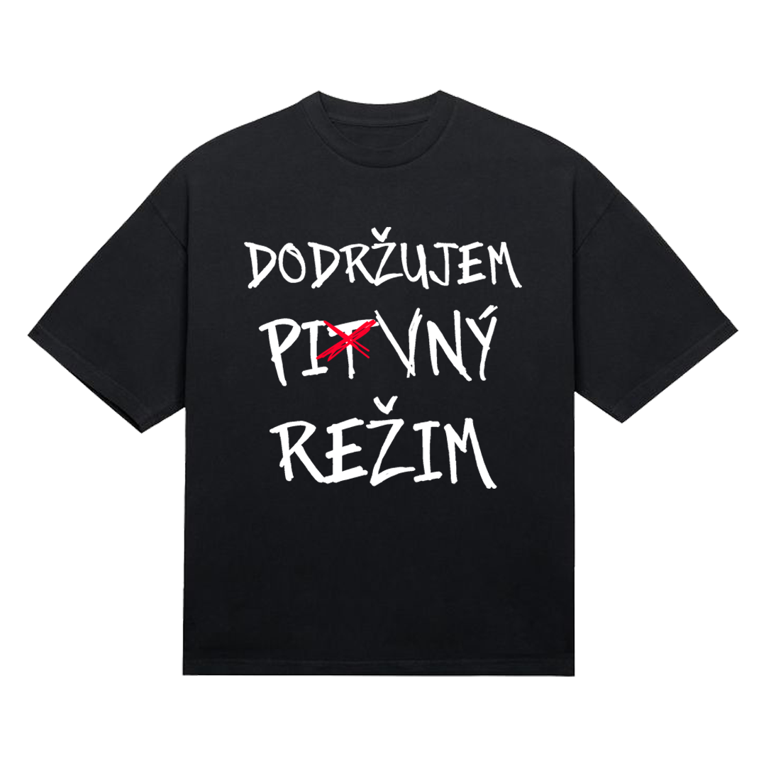 Tričko "Dodržujem pivný režim"