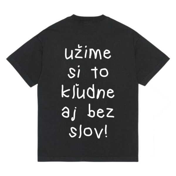 Tričko "Bez slov"