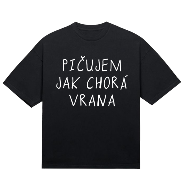 Tričko "Chorá vrana"
