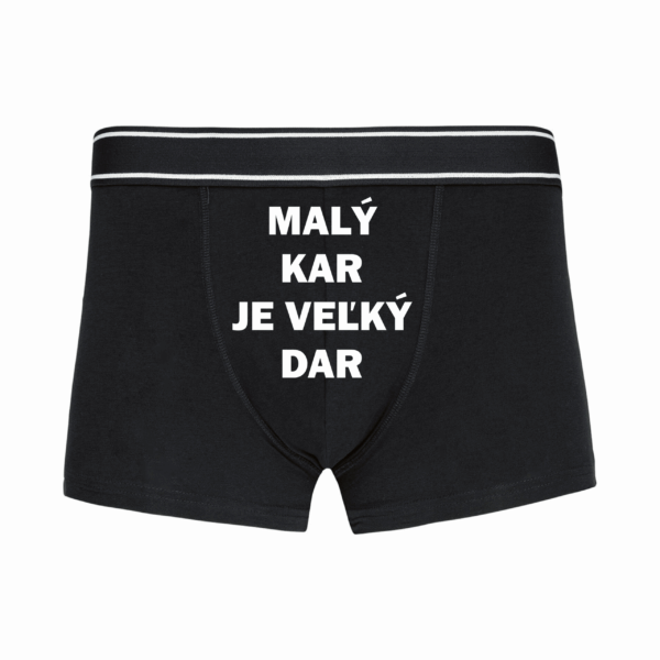 Trenky "Malý kar je veľký dar"