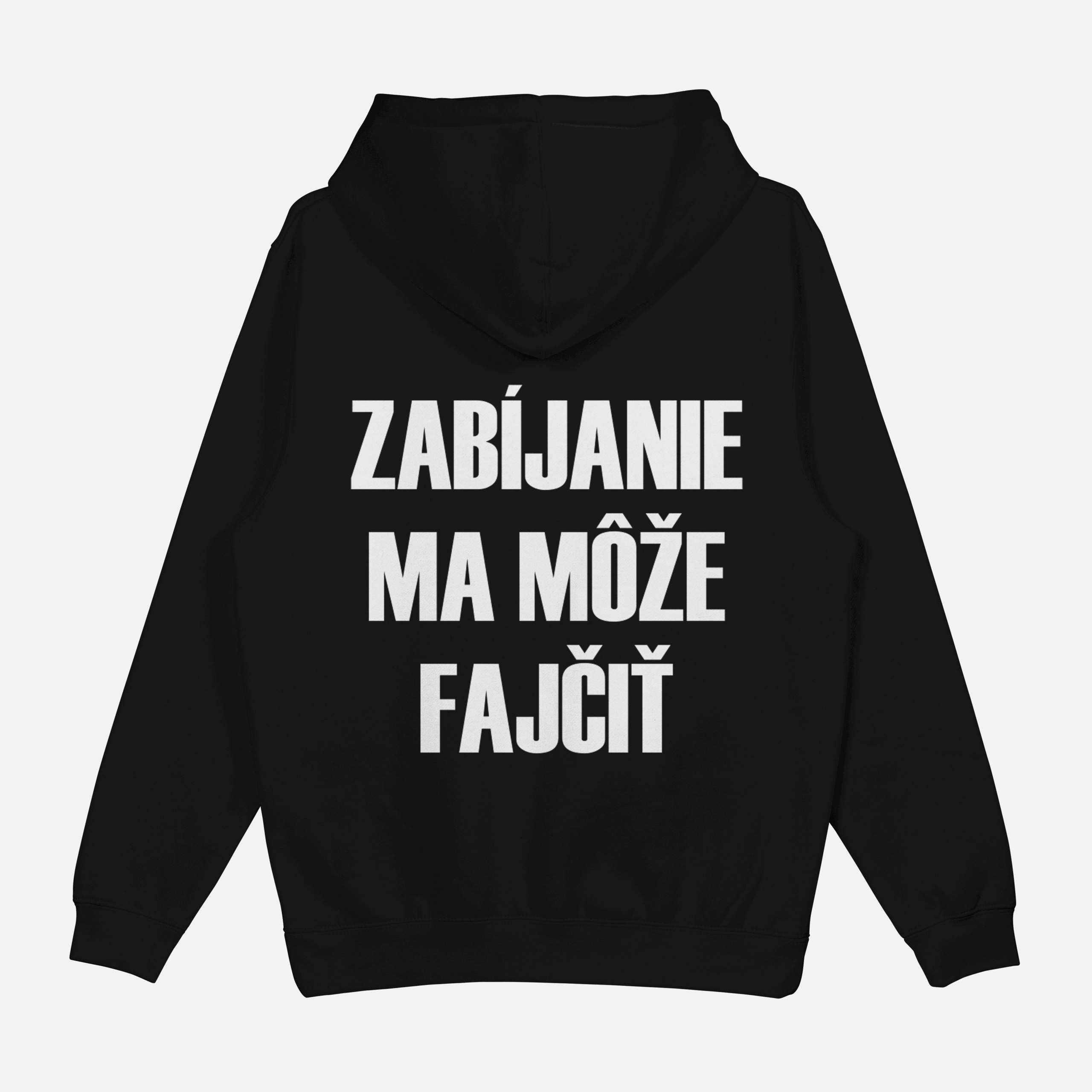 Mikina "Zabíjanie ma môže fajčiť"