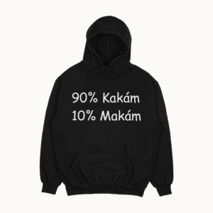 Mikina "90% kakám"