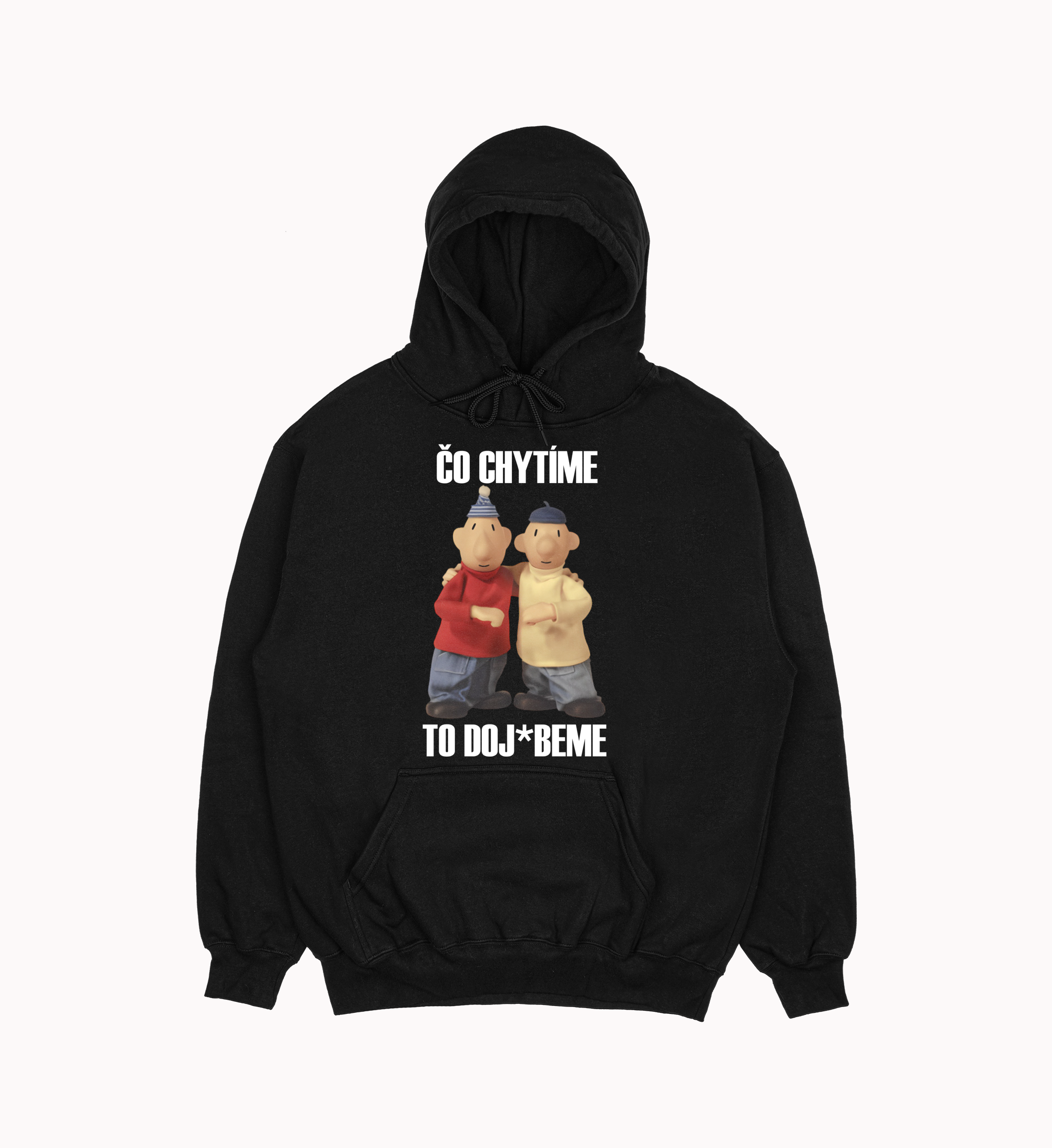 Mikina "Čo chytíme to doj*beme" Pat a Mat
