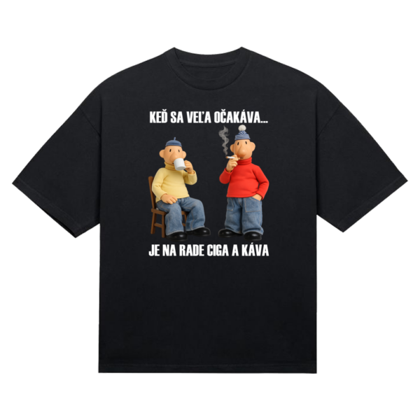 Tričko "Ciga a káva"