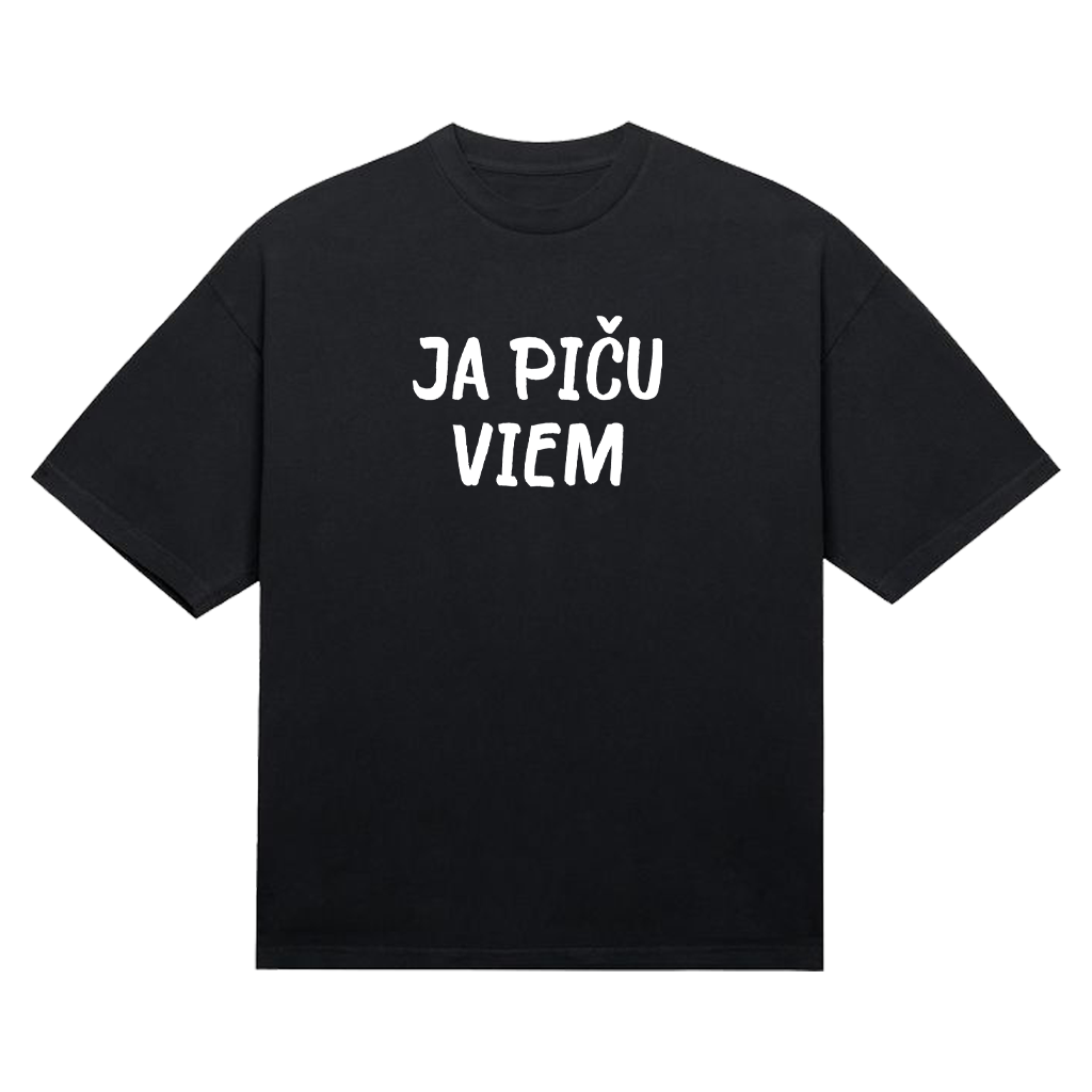 Tričká párové "Ja pičujem/Ja piču viem" (2pack) Slovenská verzia text – Obrázok 3
