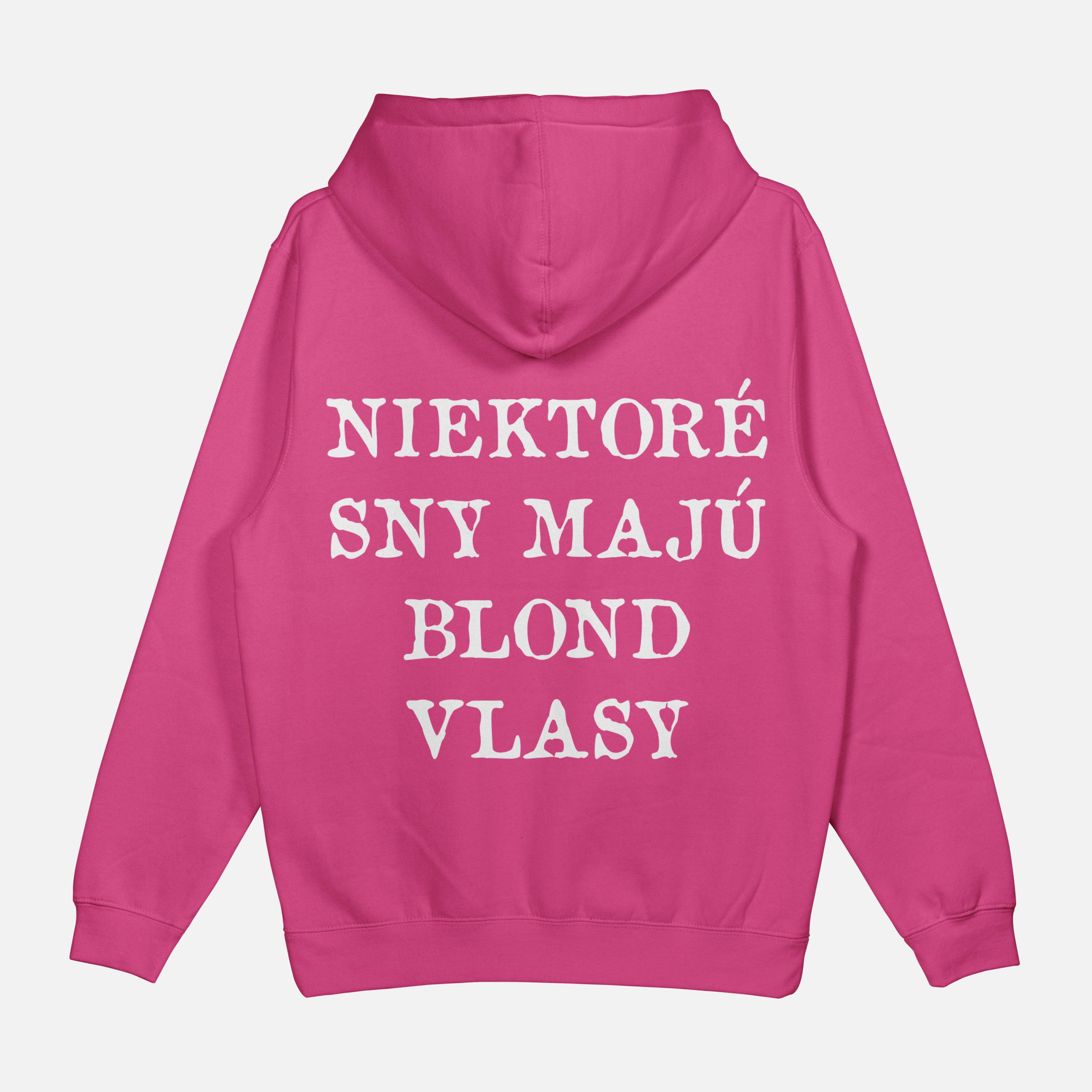 Mikina "Niektoré sny majú blond vlasy" – Obrázok 4