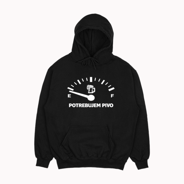 Mikina "Potrebujem pivo"