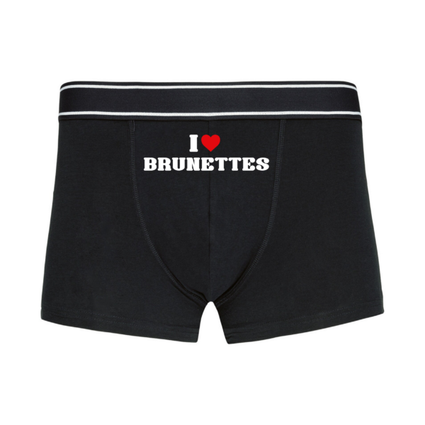 Trenky "I love brunettes"