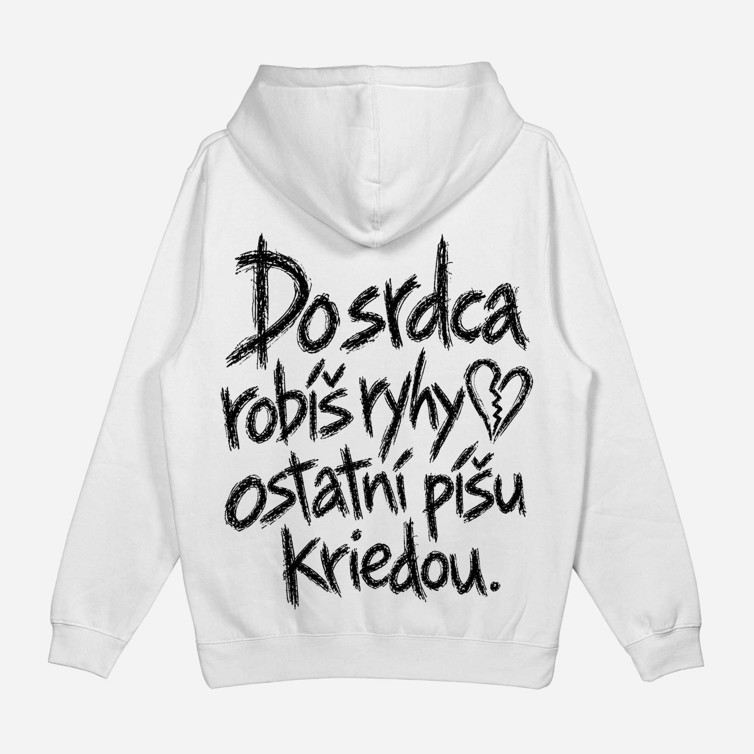 Mikina "Do srdca robíš ryhy" – Obrázok 3