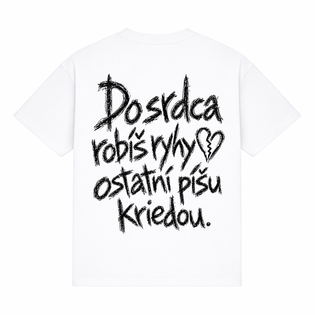 Tričko "Do srdca robíš ryhy" – Obrázok 3