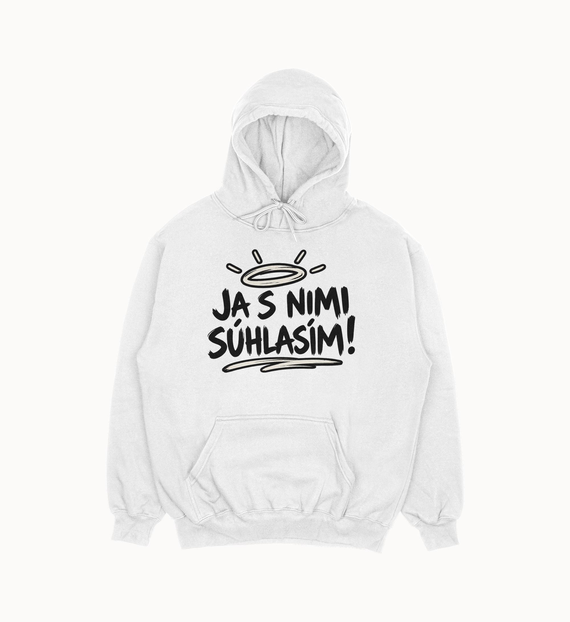 Mikiny párové "Mám blbé nápady.../Ja s nimi súhlasím" (2pack) – Obrázok 3