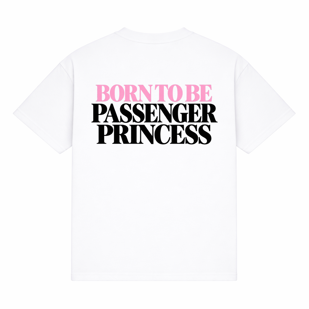 Tričká párové "Born to be driver/Born to be passenger princess" (2pack) – Obrázok 3