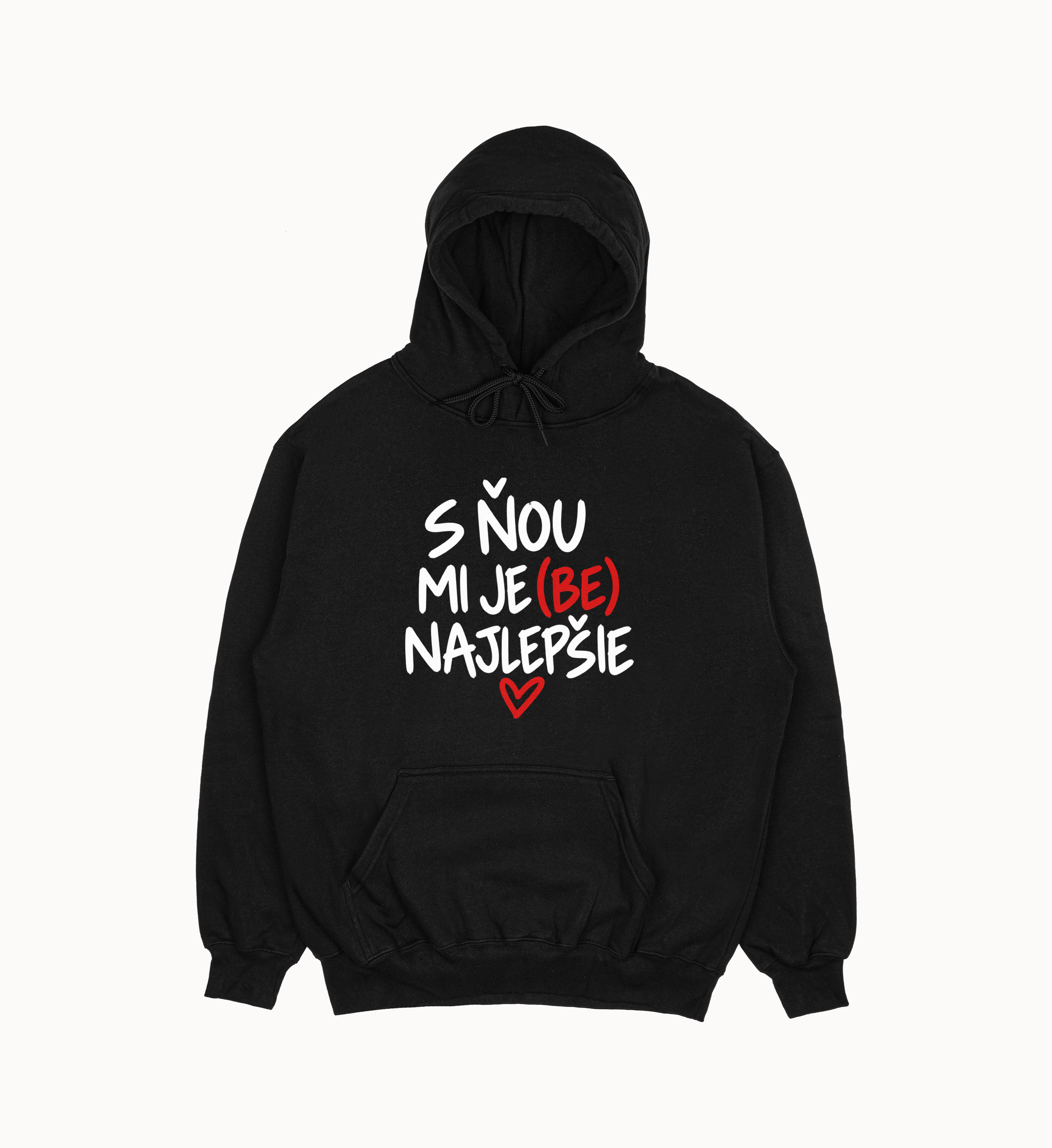 Mikiny párové "S ním mi je(be)najlepšie/S ňou mi je(be)najlepšie" (2pack) – Obrázok 3