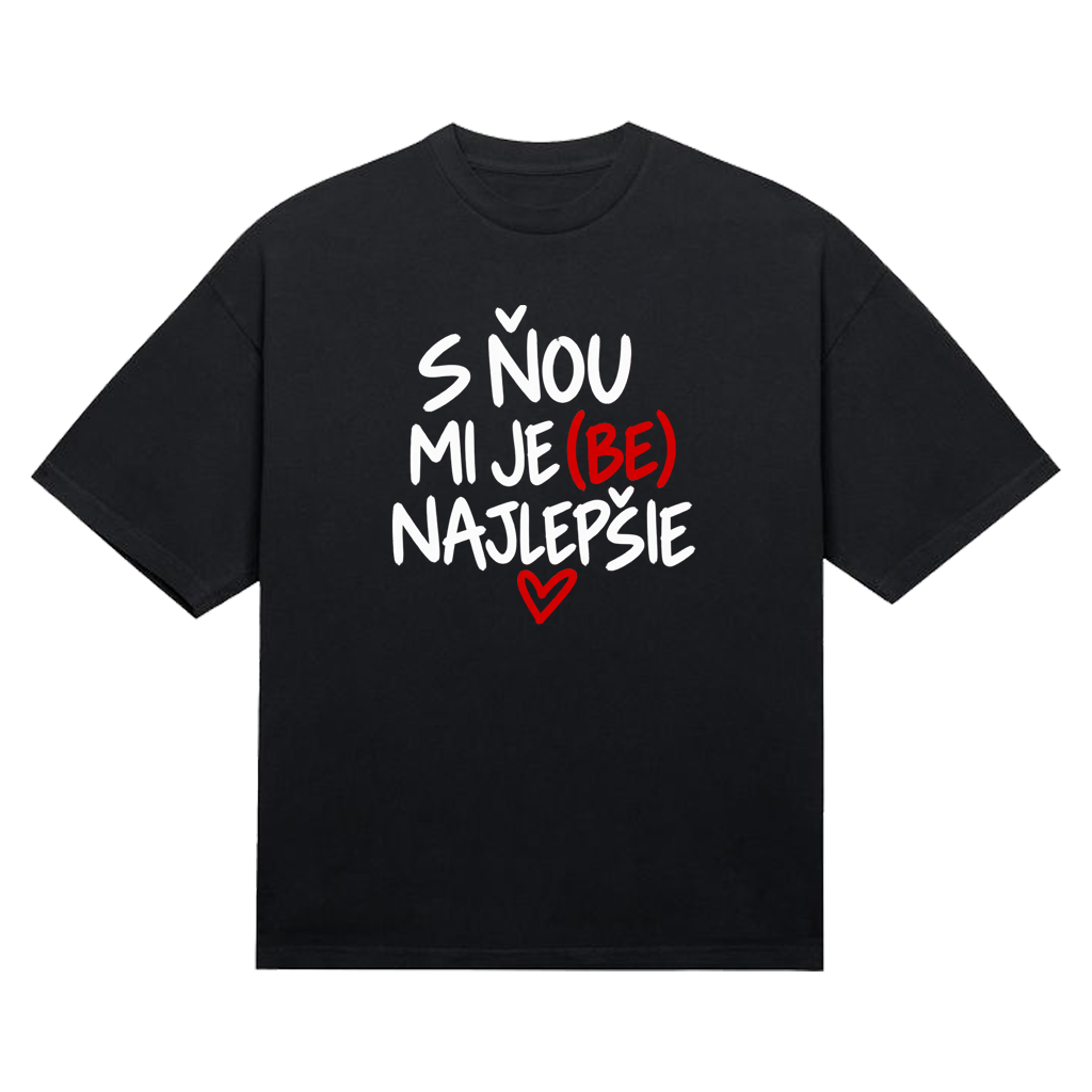 Tričká párové "S ním mi je(be)najlepšie/S ňou mi je(be)najlepšie" (2pack) – Obrázok 5